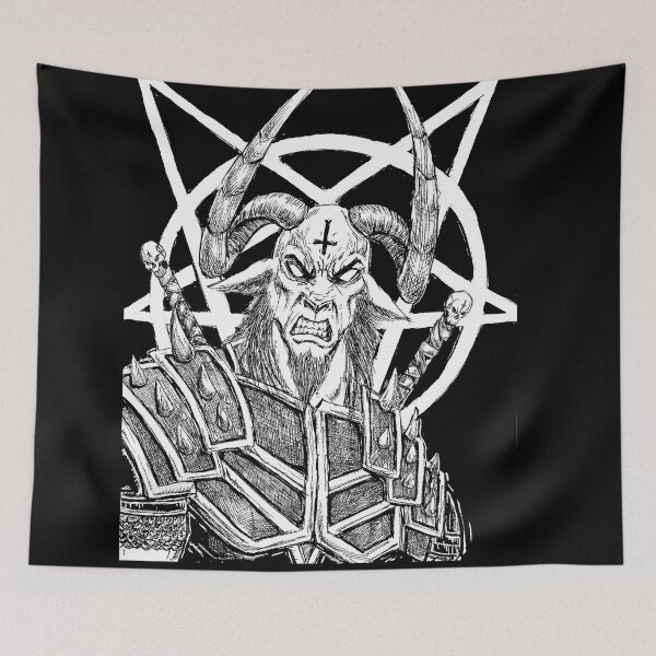 Item preview, Baphomet War Metal  designed and sold by Alaric  Barca.