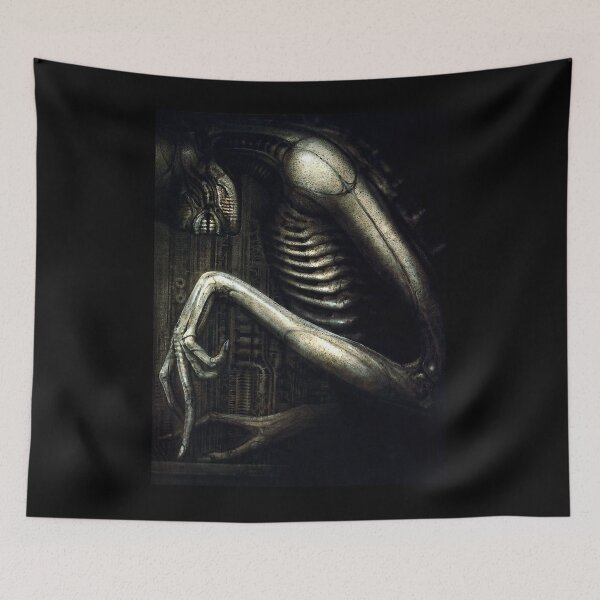 Item preview, H.R Giger - The Redeemer - Art vintage black designed and sold by AshleyerStreet.