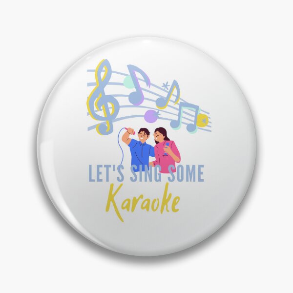 Item preview, Let's sing Karaoke, guy & girl designed and sold by PalomaHealing24.