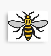 Manchester Bee, Classic Edition Canvas Print