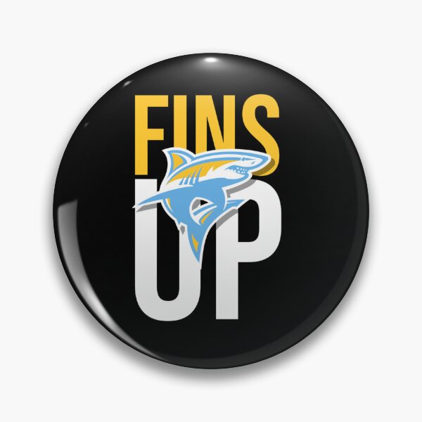 Item preview, Fins Up Sticker designed and sold by marshacryjsy7.