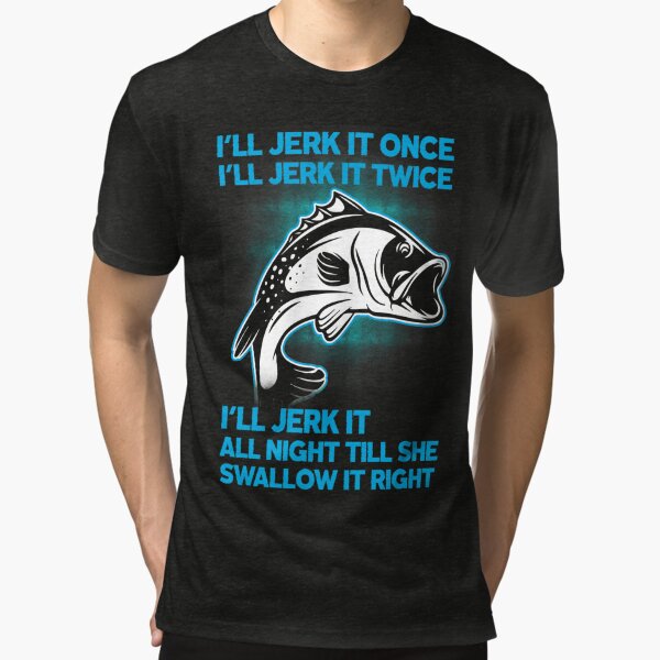 Skull Fishing Custom Name Polo Shirt, Jerk It Till She Swallows