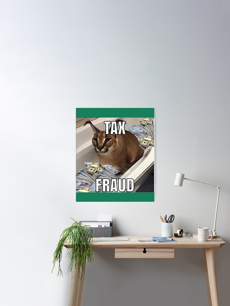 Big Floppa tax fraud Funny memes  Poster for Sale by JennieCOM