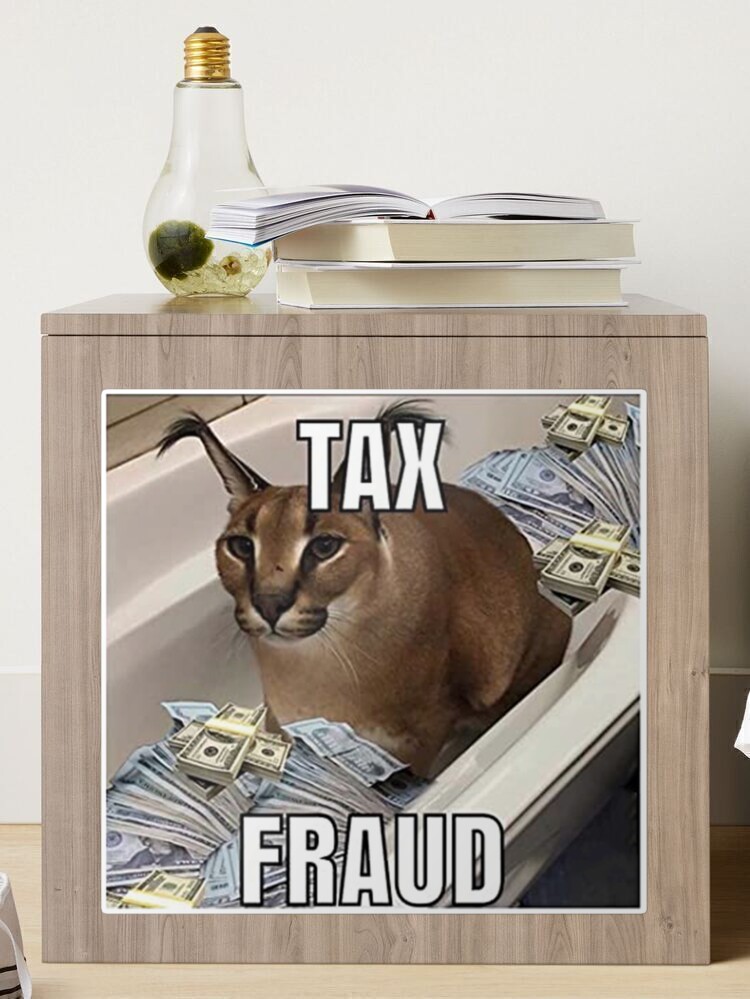 Big Floppa tax fraud Funny memes  Poster for Sale by JennieCOM