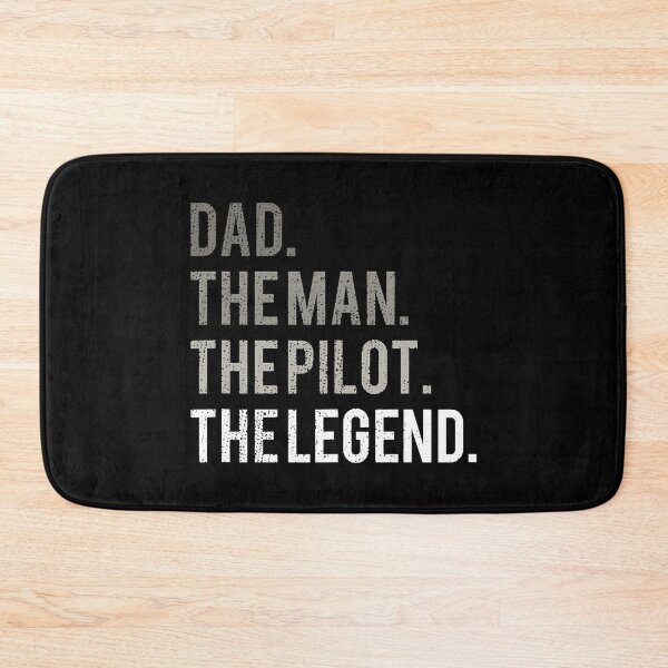 Item preview, Dad The Man The Pilot The Legend Father Aviation designed and sold by adxota.