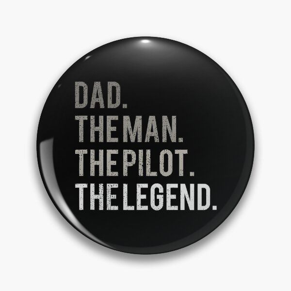Item preview, Dad The Man The Pilot The Legend Father Aviation designed and sold by adxota.