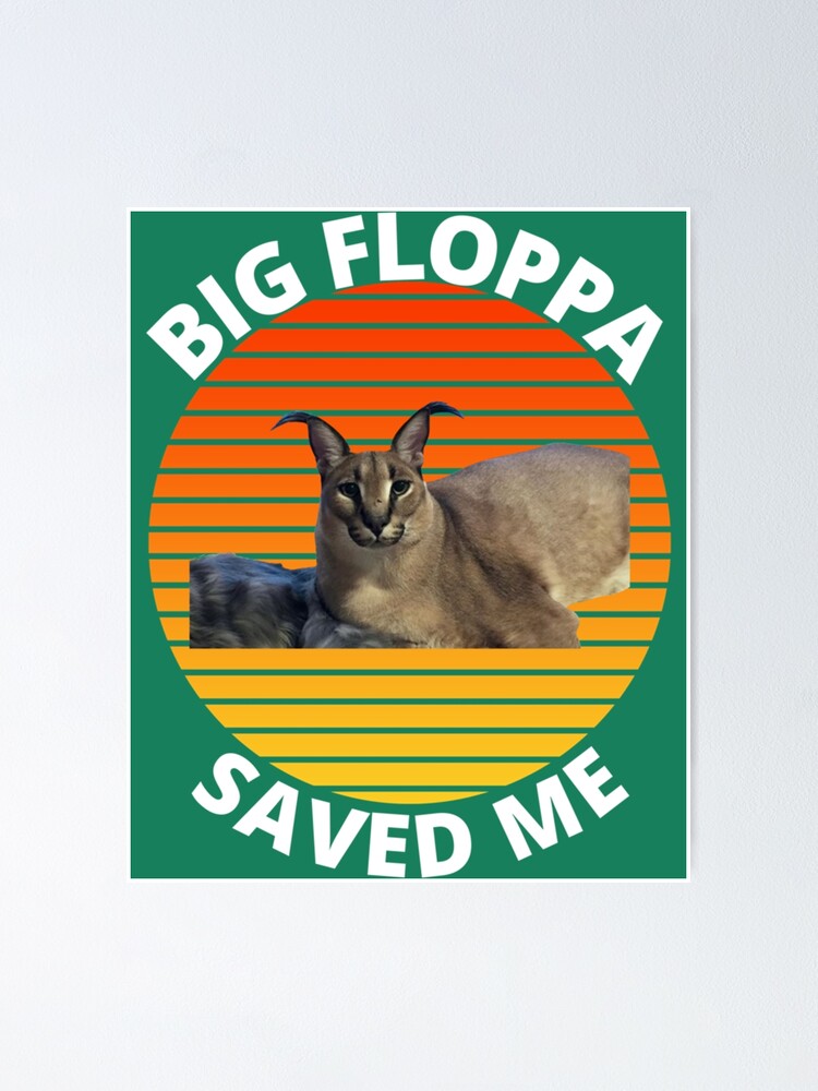 Big Floppa My Beloved Caracal Cat Meme Mousepad