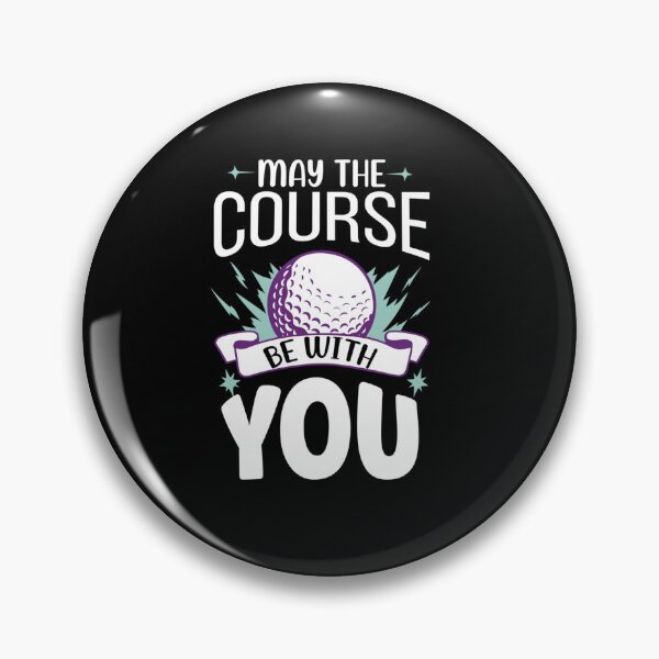 Item preview, MAY THE COURSE BE WITH YOU FUNNY DISC GOLF LOVER PLAYER designed and sold by sobriowslen.