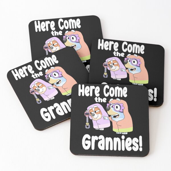 Item preview, Here Come The Grannies meme white  designed and sold by AshleyerStreet.