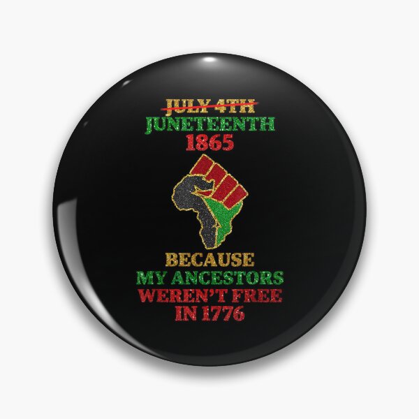 Item preview, July 4th Junenth 1865 Because My Ancestors designed and sold by Levidean.