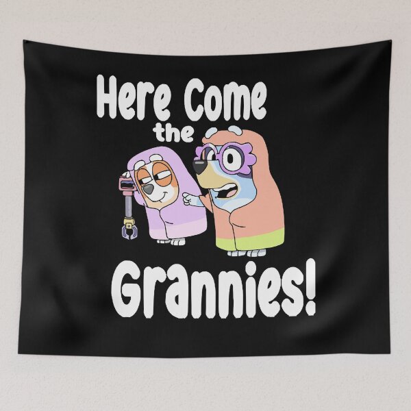 Item preview, Here Come The Grannies meme white  designed and sold by AshleyerStreet.