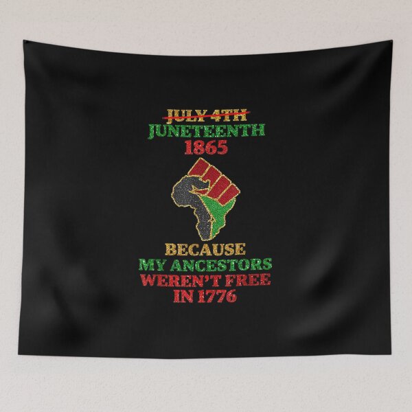 Item preview, July 4th Junenth 1865 Because My Ancestors designed and sold by Levidean.
