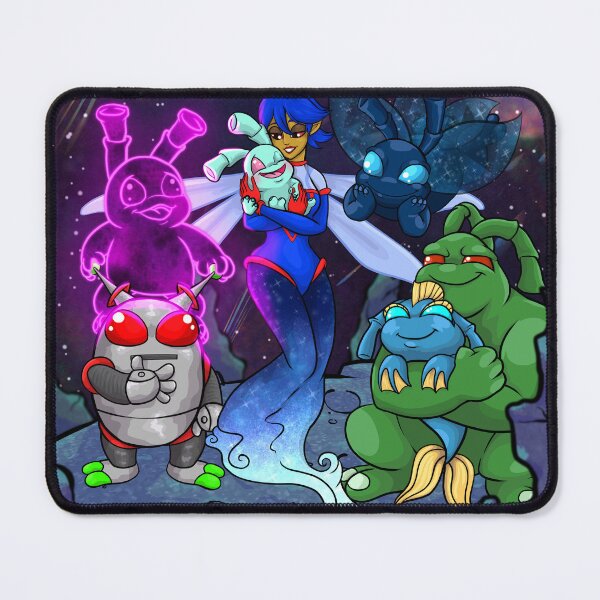 Item preview, Neopets grundo and the space faerie Mira designed and sold by The-Neo-Trash.