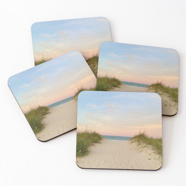 Item preview, Soft Rainbow-colored Sunset at the Beach designed and sold by gsv-photography.