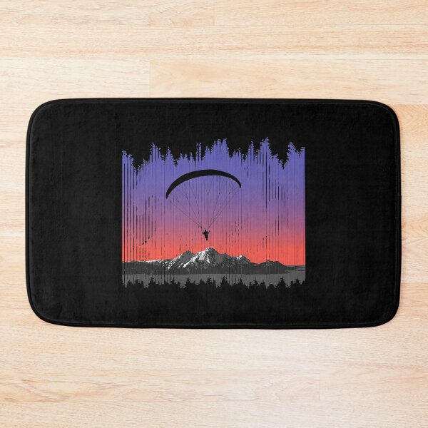 Item preview, Paragliding Pilot Flying Mountains Sports designed and sold by adxota.