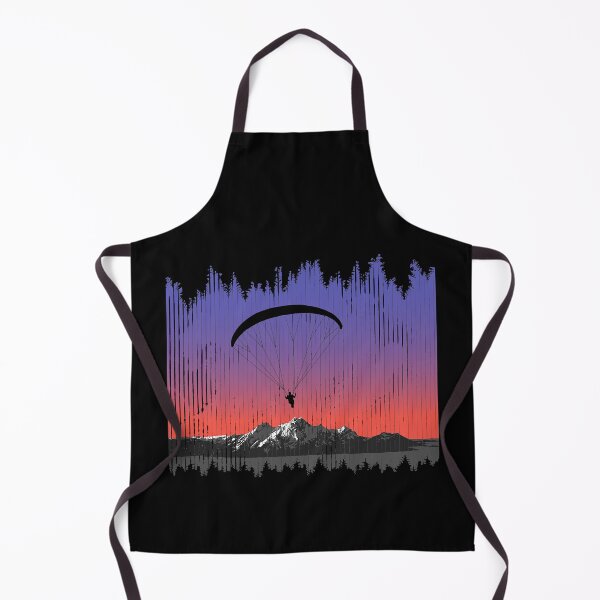 Item preview, Paragliding Pilot Flying Mountains Sports designed and sold by adxota.