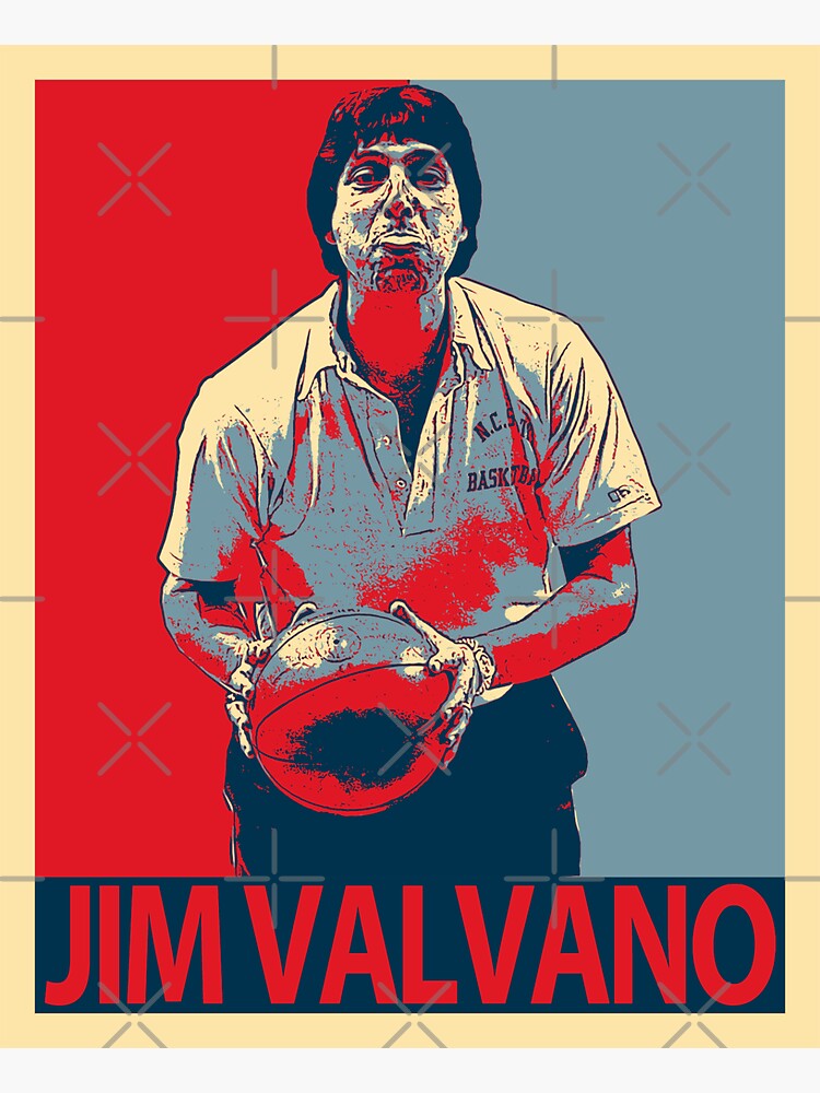"Jim Valvano" Sticker for Sale by Gachienmam Redbubble