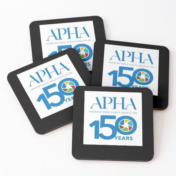 Item preview, APHA 150th anniversary logo, Full Color on White Collection  designed and sold by loghanboosalis.