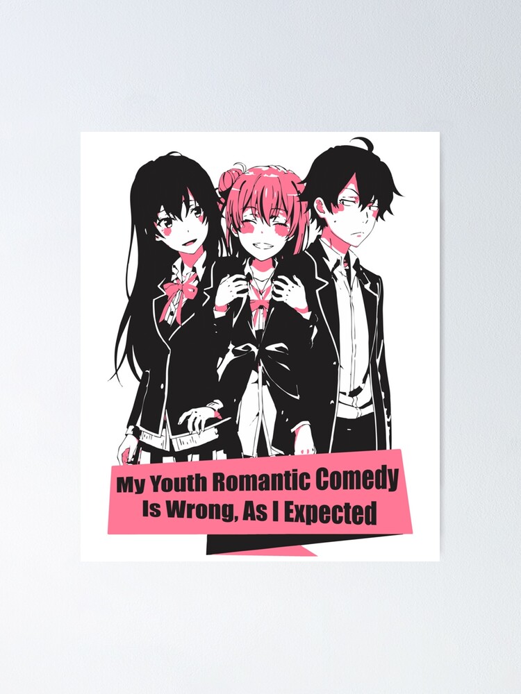 Yahari Ore no Seishun Love Comedy wa Machigatteiru Art Board Print by  Laramenhur