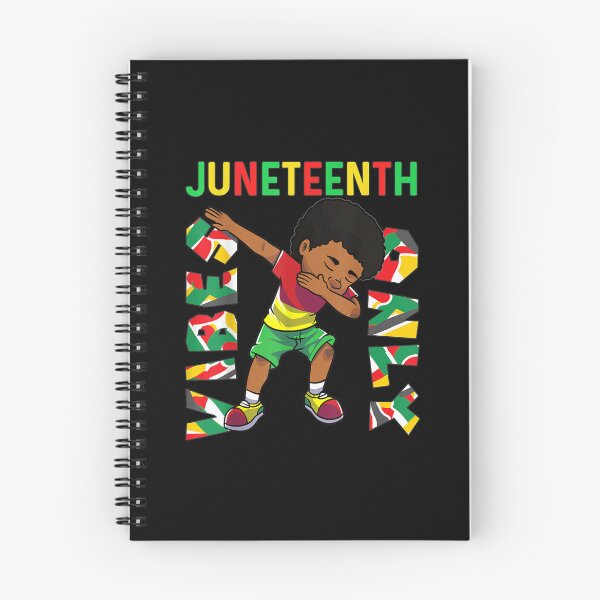 Item preview, Junenth 1865 Dabbing Vibes Only Black African Boys kids designed and sold by Levidean.