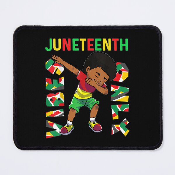 Item preview, Junenth 1865 Dabbing Vibes Only Black African Boys kids designed and sold by Levidean.