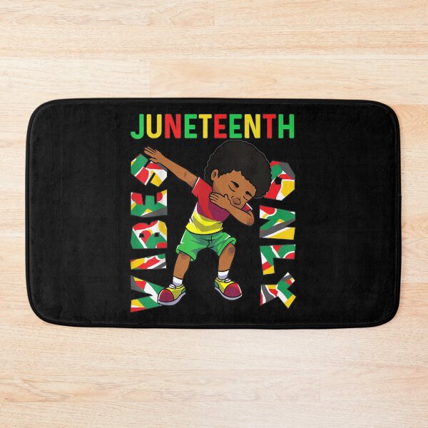 Item preview, Junenth 1865 Dabbing Vibes Only Black African Boys kids designed and sold by Levidean.