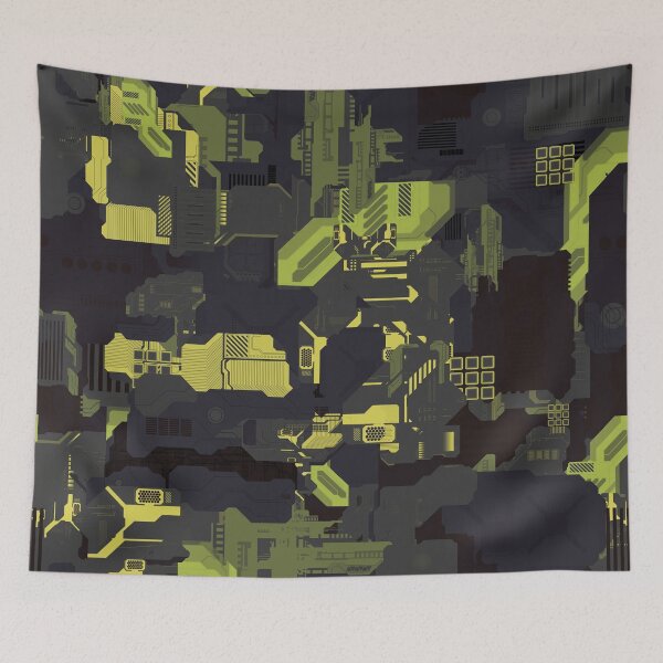 Item preview, Sci-Fi Cyberpunk Pattern 2 designed and sold by MrFish-Designs.