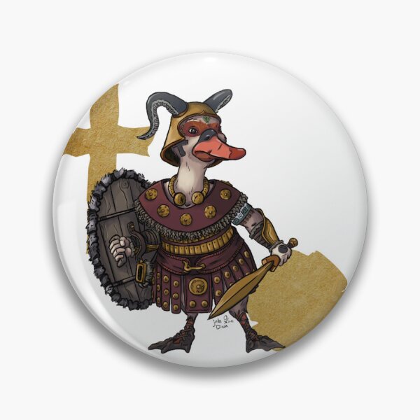 Item preview, Bronze Age Duck: Death Warrior Duck designed and sold by Skulldixon.