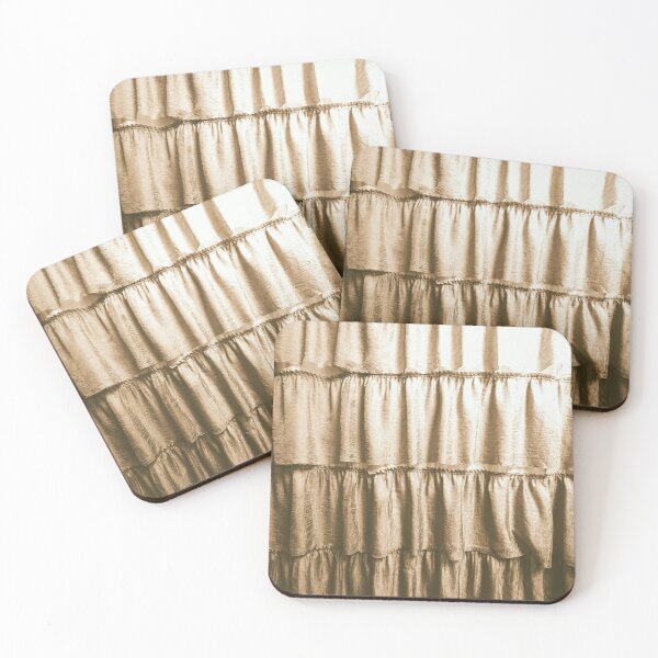 Item preview, Shimmery Gold Ruffles designed and sold by arfff.