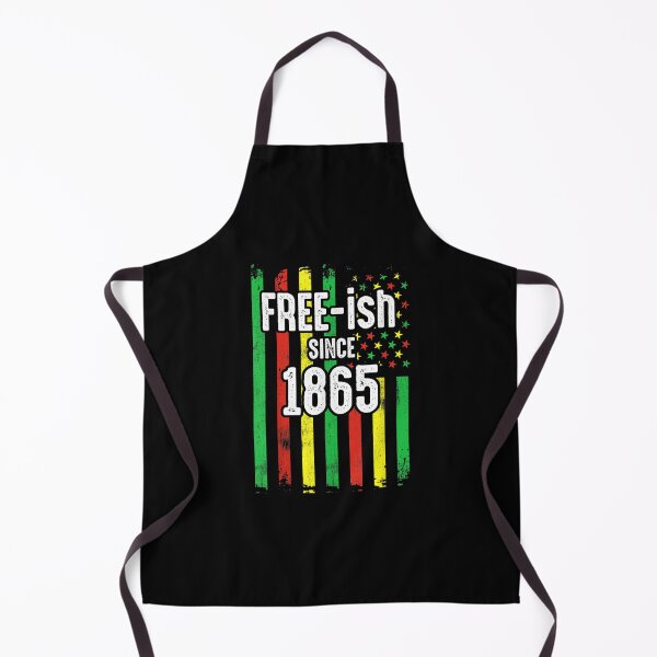 Item preview, Free-ish Since 1865 Junenth Black Pride African USA Flag designed and sold by Levidean.
