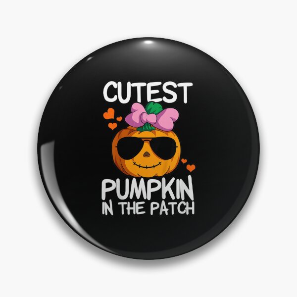 Item preview, Cutest Pumpkin In The Patch Kids Girls Halloween Pumpkin  designed and sold by AdonisShop.