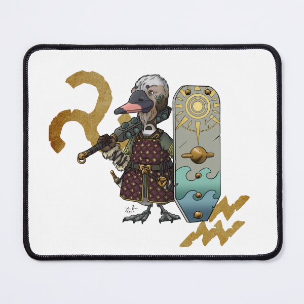 Item preview, Bronze Age Duck: Warrior With Club and Shield designed and sold by Skulldixon.