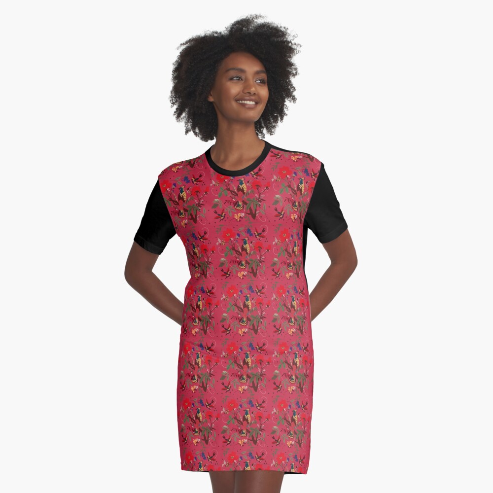 Item preview, Graphic T-Shirt Dress designed and sold by bair-necess.