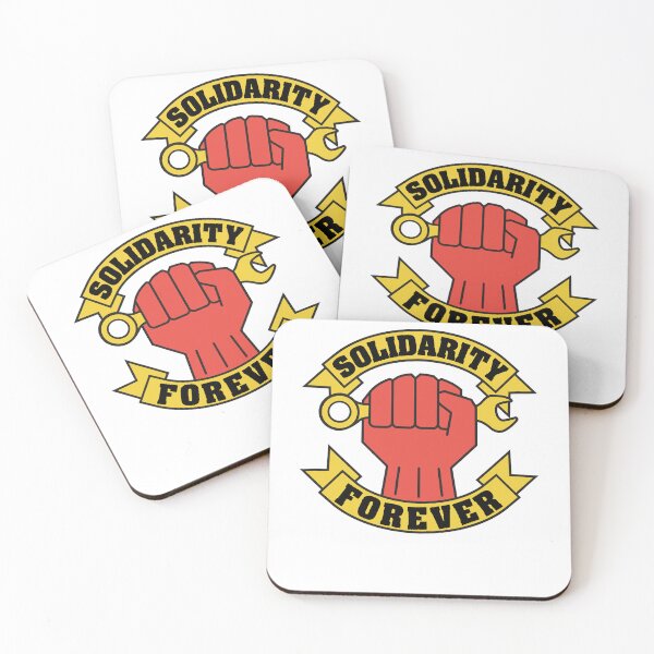 Aperçu de l'œuvre Objecteur Apporter Bénéfice Solidarité Forever Leve Fist Leftist Cool créée et vendue par Marguerite042Ri.