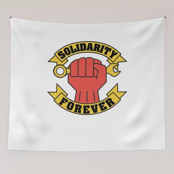 Item preview, Objector Bring Benefit Solidarity Forever Raised Fist Leftist Cool designed and sold by Marguerite042Ri.