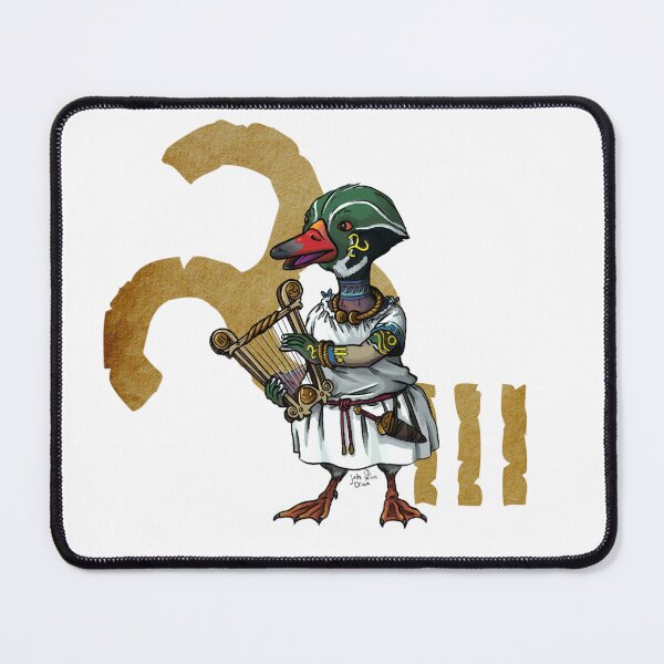 Item preview, Bronze Age Duck: Harpist Duck designed and sold by Skulldixon.