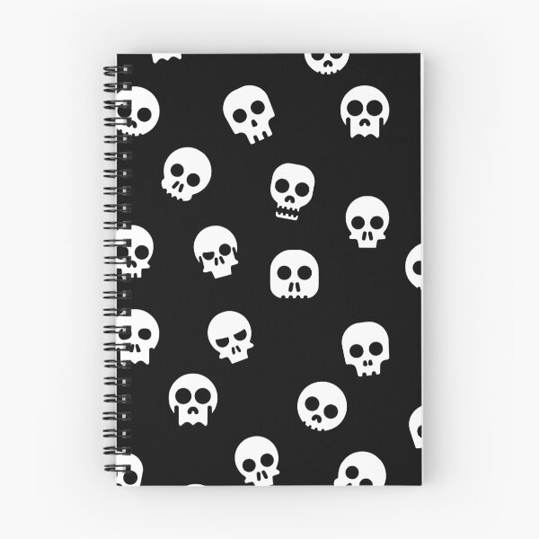 Item preview, Cute Skulls Seamless Pattern designed and sold by cutieotter.