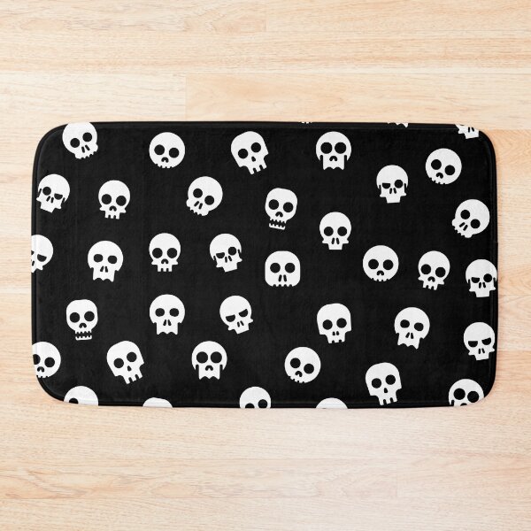 Item preview, Cute Skulls Seamless Pattern designed and sold by cutieotter.