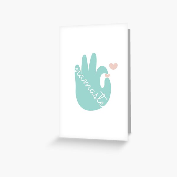 Item preview, Namaste Peace is in my hand designed and sold by thewishdesigns.