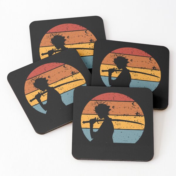 Item preview, Samurai Champloo Mugen Sunset Silhouette, Mugen Samurai Champloo Black Text   designed and sold by RainiearAguilos.
