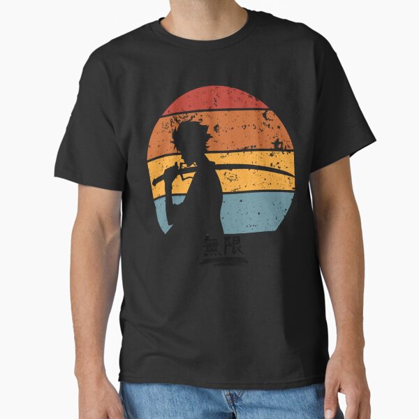 Item preview, Samurai Champloo Mugen Sunset Silhouette, Mugen Samurai Champloo Black Text   designed and sold by RainiearAguilos.