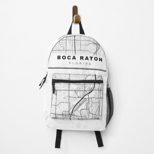 Item preview, Boca Raton Map designed and sold by Tamas Das.