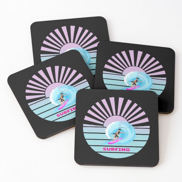 Item preview, Surfer sunset waves designed and sold by Astralia.