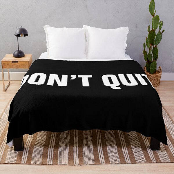 Item preview, Don't Quit Never Give Up On Your Dreams designed and sold by allysmar.