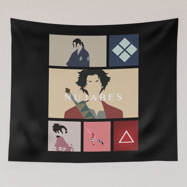 Aperçu de l'œuvre Samouraï champloo tri blend créée et vendue par RainiearAguilos.