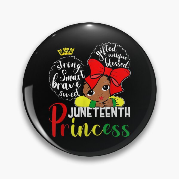 Item preview, Junenth Princess Black Girls Kids Afro American Freedom designed and sold by Levidean.