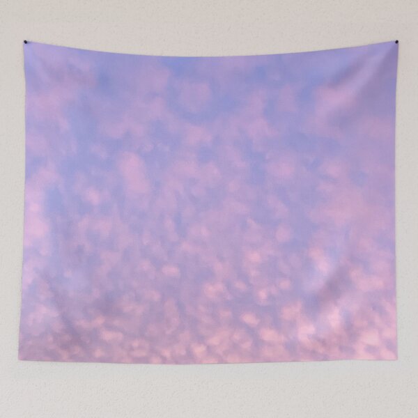 Item preview, Pink and Purple Cloudy Sunset Sky designed and sold by gsv-photography.