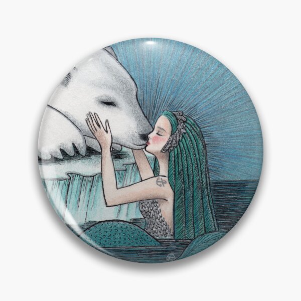 Item preview, MERMAID AND POLAR BEAR designed and sold by Sara-Rae.