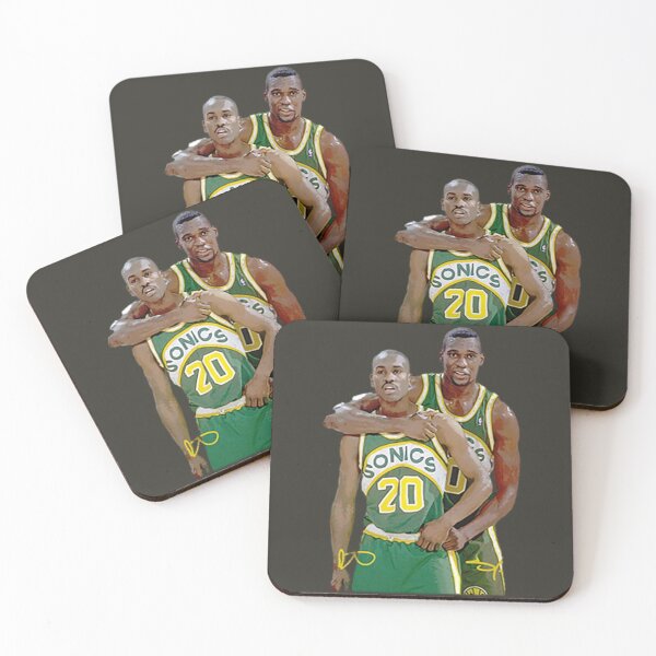 Item preview, Shawn Kemp Gary Payton Seattle Sonics T-ShirtKemp x Payton designed and sold by RobertIqbal.