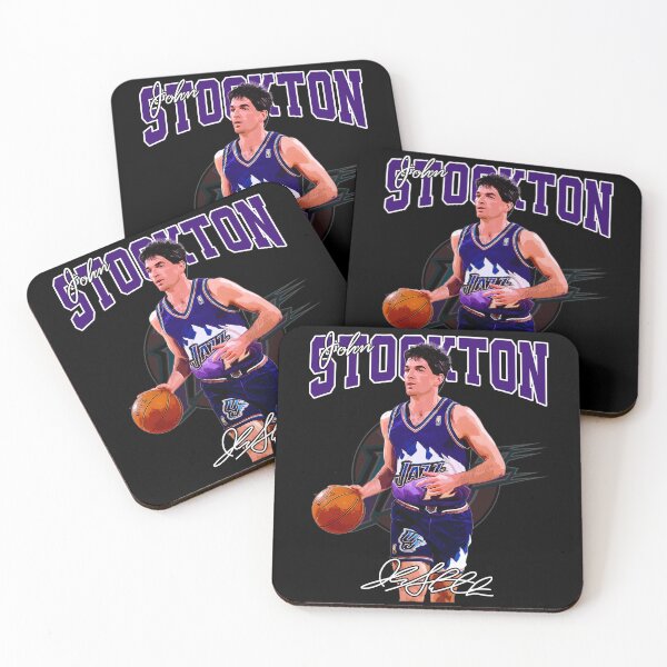 Item preview, John Stockton Legend Basketball Signature Vintage Retro 80s 90s Bootleg Rap Style designed and sold by MariaCollier.